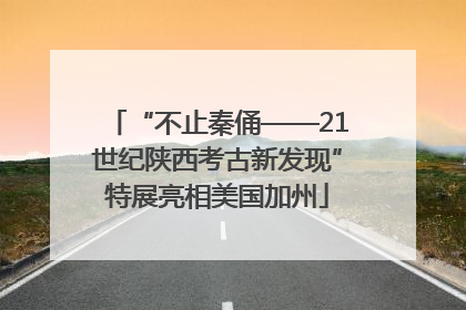 “不止秦俑——21世纪陕西考古新发现”特展亮相美国加州