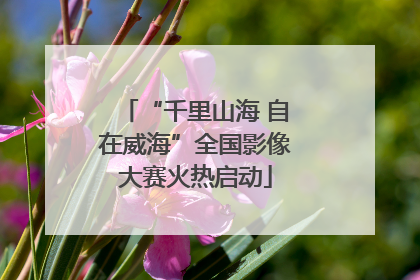 “千里山海 自在威海”全国影像大赛火热启动