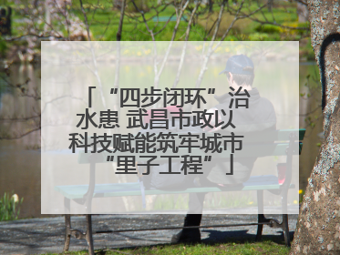 “四步闭环”治水患 武昌市政以科技赋能筑牢城市“里子工程”