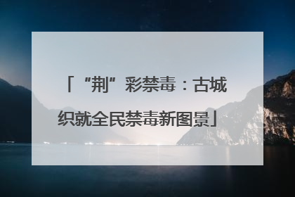 “荆”彩禁毒：古城织就全民禁毒新图景