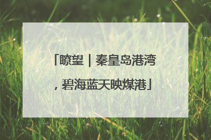瞭望｜秦皇岛港湾，碧海蓝天映煤港