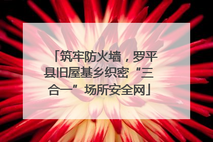 筑牢防火墙，罗平县旧屋基乡织密“三合一”场所安全网