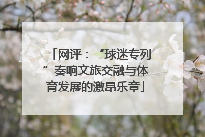 网评：“球迷专列”奏响文旅交融与体育发展的激昂乐章