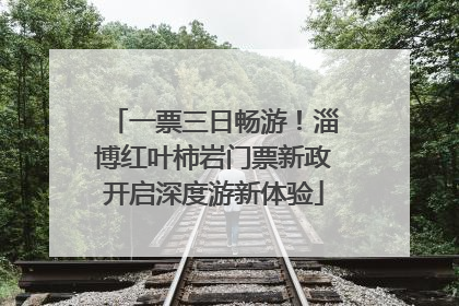 一票三日畅游！淄博红叶柿岩门票新政开启深度游新体验