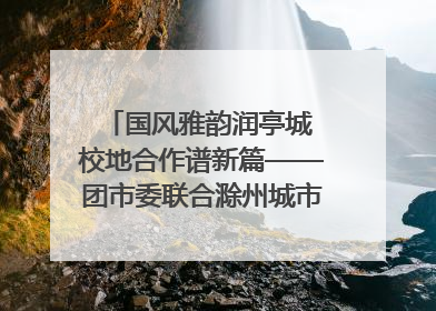 国风雅韵润亭城 校地合作谱新篇——团市委联合滁州城市职业学院助力传统文化“破圈”绽放