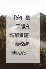 安仁县：干部真情解难题一面锦旗映民心