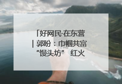 好网民·在东营｜郭盼：巾帼共富“馒头坊” 红火乡村“好日子”