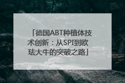 德国ABT种植体技术创新：从SPI到欧珐大牛的突破之路