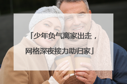 少年负气离家出走，网格深夜接力助归家