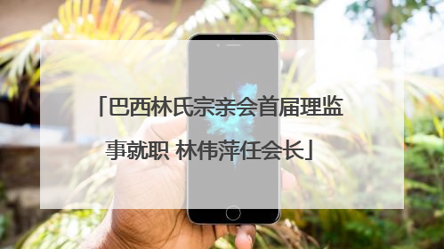 巴西林氏宗亲会首届理监事就职 林伟萍任会长