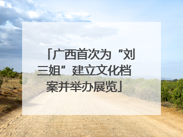 广西首次为“刘三姐”建立文化档案并举办展览