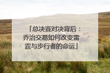 总决赛对决背后：乔治交易如何改变雷霆与步行者的命运