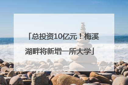总投资10亿元！梅溪湖畔将新增一所大学