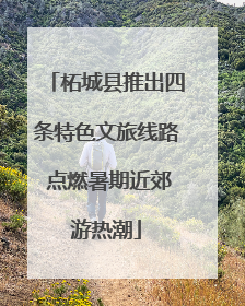 柘城县推出四条特色文旅线路 点燃暑期近郊游热潮