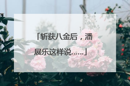斩获八金后，潘展乐这样说……