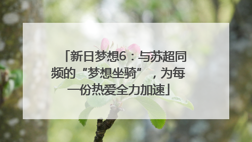 新日梦想6：与苏超同频的“梦想坐骑”，为每一份热爱全力加速