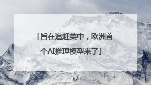 旨在追赶美中，欧洲首个AI推理模型来了