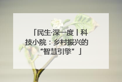 民生·深一度丨科技小院：乡村振兴的“智慧引擎”