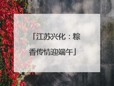江苏兴化：粽香传情迎端午