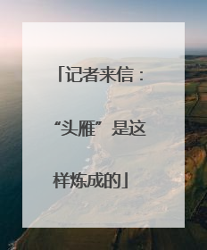 记者来信：“头雁”是这样炼成的