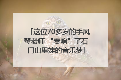 这位70多岁的手风琴老师 “奏响”了石门山里娃的音乐梦