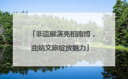 非遗展演亮相南博，曲靖文旅绽放魅力