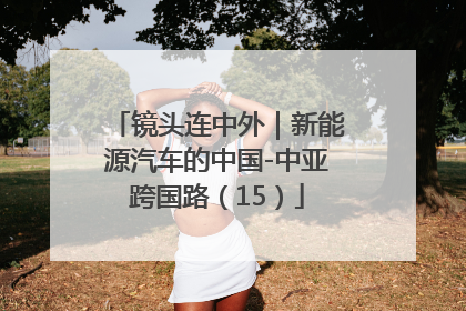 镜头连中外｜新能源汽车的中国-中亚跨国路（15）
