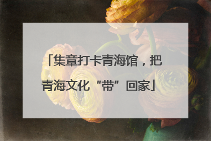 集章打卡青海馆，把青海文化“带”回家