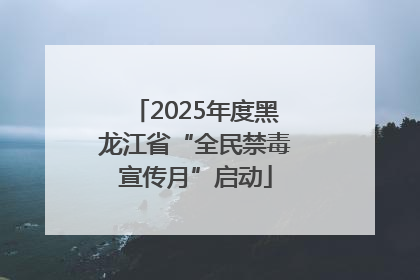 2025年度黑龙江省“全民禁毒宣传月”启动