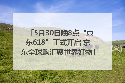 5月30日晚8点“京东618”正式开启 京东全球购汇聚世界好物