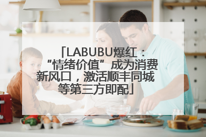 LABUBU爆红：“情绪价值”成为消费新风口，激活顺丰同城等第三方即配